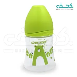 شیشه شیر پروپیلن دهانه عریض مدل مام مخصوص 0 تا 6 ماه تاچ وی کر