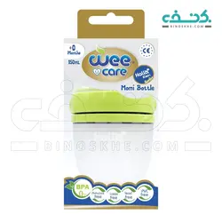 شیشه شیر سیلیکونی دهانه عریض مامی باتل وی کر