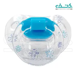 پستانک ارتودنسی شفاف چاپدار Happy وی کر