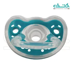 پستانک تمام سیلیکونی همراه با قاب محافظ مخصوص کودکان 3 ماه به بالا وی کر