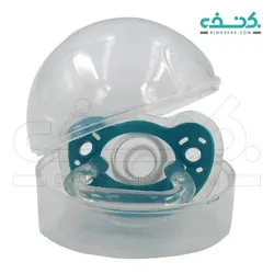 پستانک تمام سیلیکونی همراه با قاب محافظ مخصوص کودکان 3 ماه به بالا وی کر