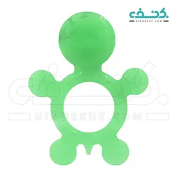 دندان گیر سیلیکونی طرح لاک پشت وی کر