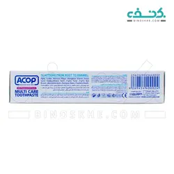 خمیردندان کاهنده پلاک و سفیدکننده آکوپ