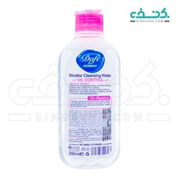 محلول آرایش پاک کن حاوی هیالورونیک اسید و ویتامین مناسب پوست چرب دافی