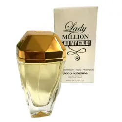 تستر آنباکس عطر ادکلن پاکو رابان لیدی میلیون او مای گلد | Paco Rabanne Lady Million Eau My Gold