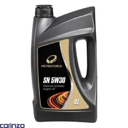 روغن موتور پتروفرس مدل 5W30 SN حجم 4 لیتر