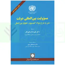 مسئولیت بین المللی دولت | دکتر ابراهیم گل