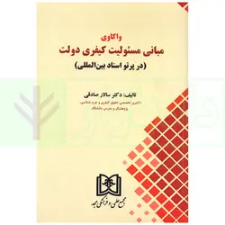 واکاوی مبانی مسئولیت کیفری دولت (در پرتو اسناد بین المللی) | دکتر صادقی