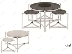 میز جلو مبلی عسلی آرشه