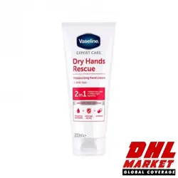 کرم مرطوب کننده دست وازلین مدل Dry Hands Rescue نرم کننده و آنتی باکتریال Vadeline آلمان حجم 200 میل | فروشگاه اینترنتی DHLmarket / فروشگاه بین المللی دی اج ال مارکت www.dhlmarket.ir / پشتیبانی : 09360003986 دفتر مرکزی : 02188802013