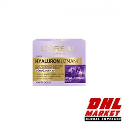 کرم آبرسان دور چشم روز هیالورون لوره آل Loreal حجم 50 میل | فروشگاه اینترنتی DHLmarket / فروشگاه بین المللی دی اج ال مارکت www.dhlmarket.ir / پشتیبانی : 09360003986 دفتر مرکزی : 02188802013