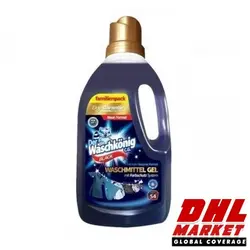 مایع لباسشویی لباس های مشکی Der waschkonig حجم 1.6 لیتری 46 بار شستشو | فروشگاه اینترنتی DHLmarket / فروشگاه بین المللی دی اج ال مارکت www.dhlmarket.ir / پشتیبانی : 09360003986 دفتر مرکزی : 02188802013