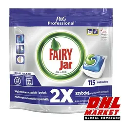 قرص ظرفشویی فیری مدل Jar All In One بسته 115 عددی | فروشگاه اینترنتی DHLmarket / فروشگاه بین المللی دی اج ال مارکت www.dhlmarket.ir / پشتیبانی : 09360003986 دفتر مرکزی : 02188802013