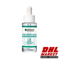 سرم آبرسان گارنیه Garnier حاوی عصاره آلوئه ورا و هیالورونیک اسید حجم 30 میل | فروشگاه اینترنتی DHLmarket / فروشگاه بین المللی دی اج ال مارکت www.dhlmarket.ir / پشتیبانی : 09360003986 دفتر مرکزی : 02188802013