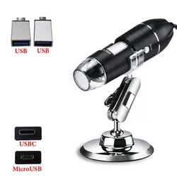میکروسکوپ دیجیتال مدل 3G-1600X همراه با دو مبدل او تی جی