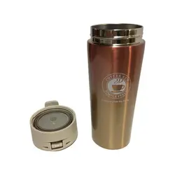 ماگ سفری دو رنگ طرح Coffee Cup