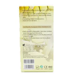 کاندوم هانی میلک(شیر و عسل)12 عددی کلایمکس Climax Honey Milk