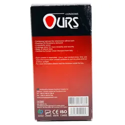 کاندوم سنسیتیو 12 عددی اورز-Ours