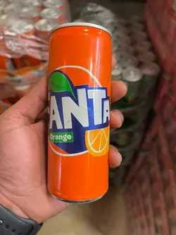 نوشابه فانتا خارجی با طعم پرتقالی 250 میل -Fanta