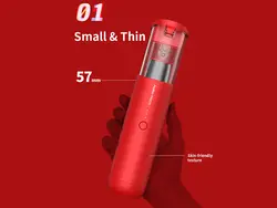 جارو شارژی خودرو راک مدل RST1072 V Mini Portable Vacuum Cleaner
