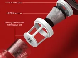جارو شارژی خودرو راک مدل RST1072 V Mini Portable Vacuum Cleaner