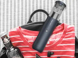 جارو شارژی خودرو راک مدل RST1072 V Mini Portable Vacuum Cleaner