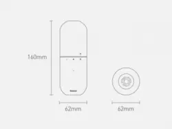 جارو شارژی بیسوس مدل C1 Capsule Vacuum Cleaner CRXCQC1-04
