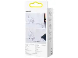 کابل قرقره‌ای تایپ سی سه کاره بیسوس مدل Bright Mirror One-for-Three Retractable Data Cable 100W CAMLC-AMJ01