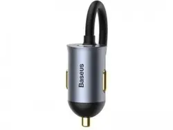 شارژر فندکی 120 وات بیسوس مدل Share Together CCBX-120C2 CCBT-A0G Car Charger