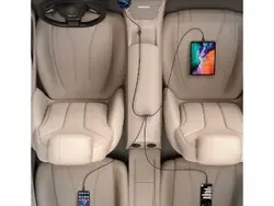 شارژر فندکی 120 وات بیسوس مدل Share Together CCBX-120C2 CCBT-A0G Car Charger