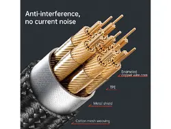 کابل تبدیل لایتنینگ به جک 3.5mm صدا مک دودو مدل CA-0890 به طول 1.8 متر