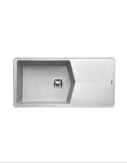 سینک گرانیتی تک لگن مکوان مدل رومی ROOMY سفید
