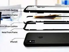 کاور مگنتی مدل بوریس مناسب برای گوشی موبایل آیفون Xs MAX