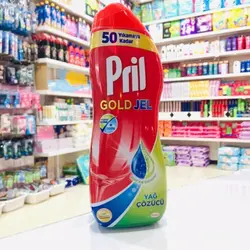 ژل ماشین ظرفشویی دوفاز پریل مدل Yag Cozucu حجم 900 میلی