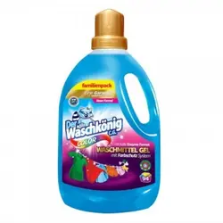 مایع لباسشویی لباس های رنگی Der waschkonig حجم 3.3 لیتری 94 بار شستشو