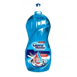 مایع ظرفشویی گلنز میستر Glanz Meister آلمانی کنسانتره دو کاره حجم یک لیتر