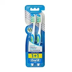 مسواک دوتایی مدیوم اورال بی Oral-B مدل Pro Expert Extra Clean