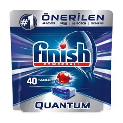 قرص ظرفشویی فینیش Finish Quantom بسته 40 عددی
