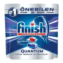 قرص ظرفشویی فینیش Finish Quantom بسته 100 عددی