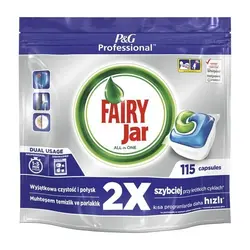 قرص ظرفشویی فیری مدل Jar All In One بسته 115 عددی