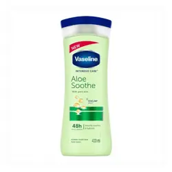 لوسیون بدن آبرسان وازلین Vaseline حاوی عصاره آلوئه ورا حجم 400