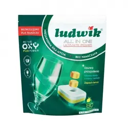 قرص ظرفشویی لودویک Ludwik All In One بسته 80 عددی