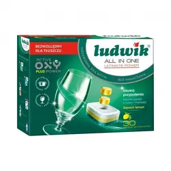 قرص ظرفشویی لودویک Ludwik All In One بسته 30 عددی