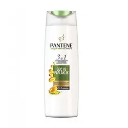 شامپو پن تن Pantene براق کننده مدل Guc Ve Parlak حجم 500 میل