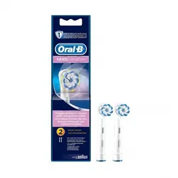 سری یدک مسواک برقی اورال بی Oral-B ضد حساسیت مدل SENSI UltraThin بسته 2 تایی