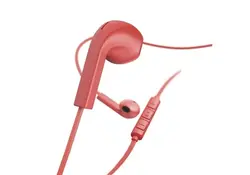 هدفون Hama Advance، هدفون، میکروفون، کابل روبان تخت، قرمز