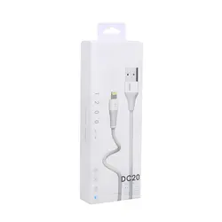 کابل شارژ و تبدیل USB به USB-lightning ازرا مدل DC20 طول ۱٫۲ متر
