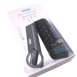 پاوربانک ۶۰۰۰mAh ازرا مدل PB09 چسبانک دار