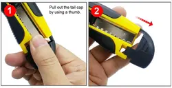 ست کاتر 2 عددی همراه با تیغه یدک