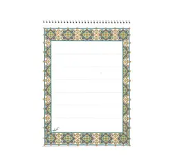 دفتر خوشنویسی 30 برگ نهال مکث نوت سایز A4